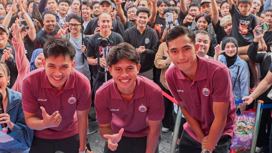Witan&comma; Hannan&comma; dan Fabio Persija