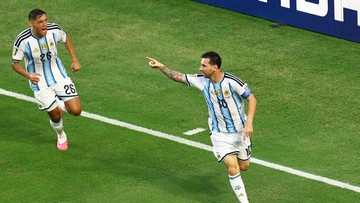 Sorotan Dunia Olahraga CNN Sport : Babak 1 Piala Dunia 2026: Messi Cetak Gol, Argentina Unggul