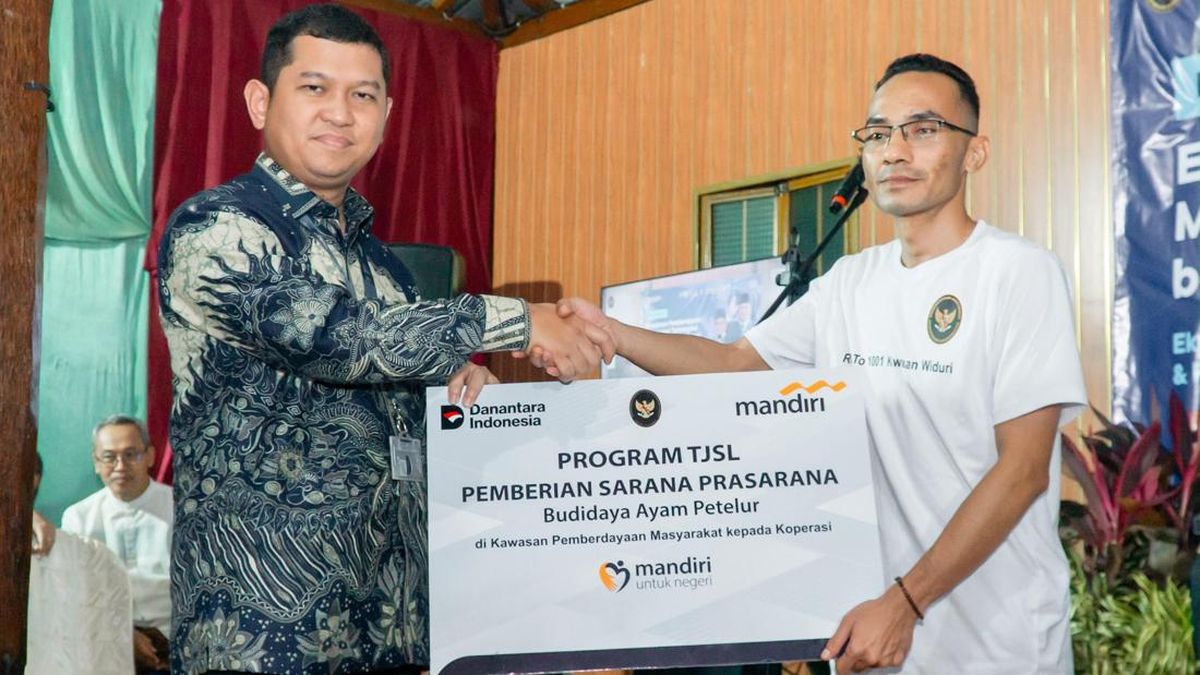 BMRI Perkuat Ekonomi Perempuan Lewat TJLS Ayam Elba