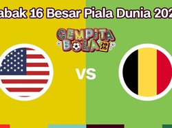 Cover Live Report - Babak 16 Besar Piala Dunia 2026 (Amerika Serikat vs Belgia)