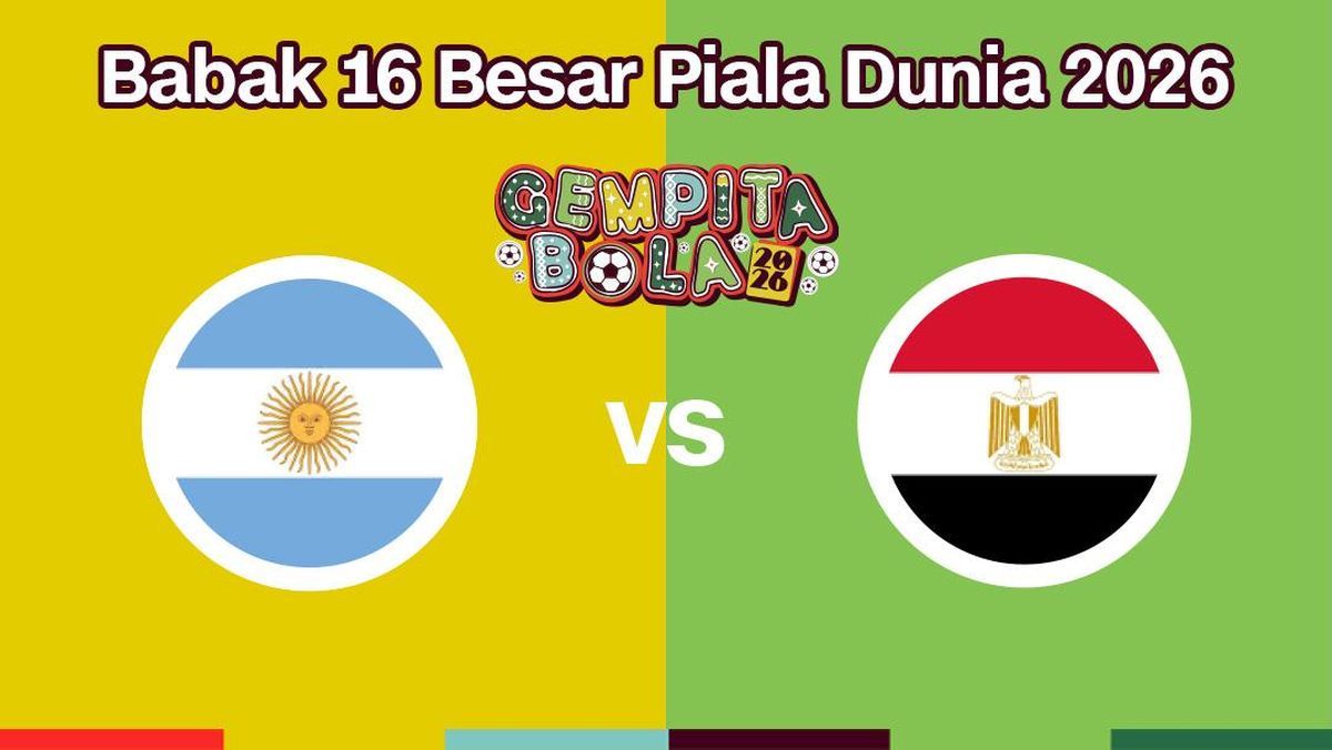 LIVE REPORT: Argentina vs Mesir di Piala Dunia 2026