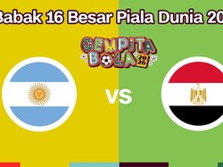 Cover Live Report - Babak 16 Besar Piala Dunia 2026 (Argentina vs Mesir)