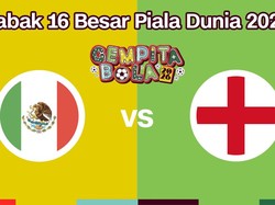 Cover Live Report - Babak 16 Besar Piala Dunia 2026 (Meksiko vs Inggris)