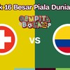 Cover Live Report - Babak 16 Besar Piala Dunia 2026 (Swiss vs Kolombia)