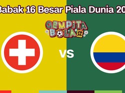 Cover Live Report - Babak 16 Besar Piala Dunia 2026 (Swiss vs Kolombia)