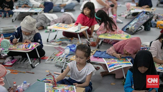Mengisi Libur Sekolah dengan Lomba Mewarnai
