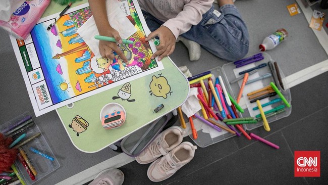 Mengisi Libur Sekolah dengan Lomba Mewarnai