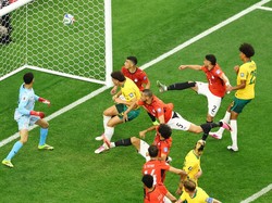Soccer Football - FIFA World Cup 2026 - Round of 32 - Australia v Egypt - Dallas Stadium, Arlington, Texas, U.S. - July 3, 2026 Egypt's Mohamed Hany scores Australia's first through an own goal REUTERS/Issei Kato