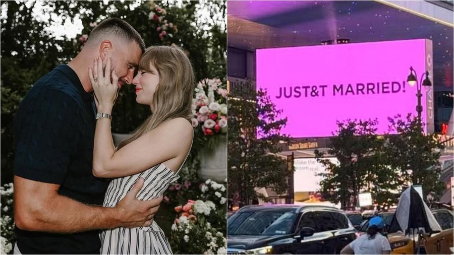 Taylor Swift dan Travis Kelce Resmi Menikah