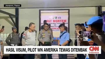 VIDEO: Hasil Visum Ungkap Pilot WN Amerika Tewas Akibat Luka Tembak