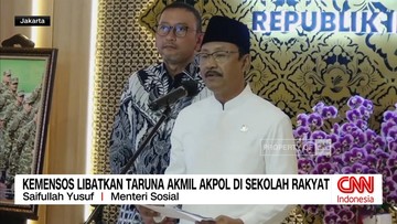 VIDEO: Kemensos Libatkan Taruna Akmil dan Akpol di Sekolah Rakyat