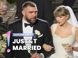 Video: Taylor Swift dan Travis Resmi Menikah, Fans Kumpul di Madison Square