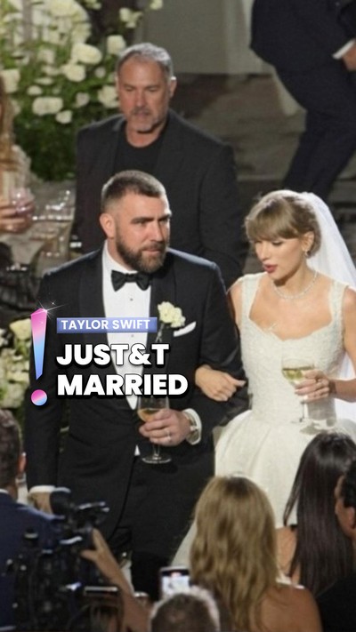 Video: Taylor Swift dan Travis Resmi Menikah, Fans Kumpul di Madison Square