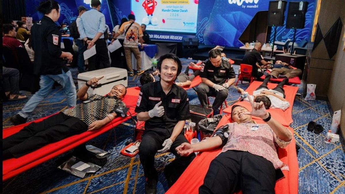 Mandiri Donor Darah Gerakkan 280 Pendonor di 12 Region