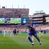 Soccer Football - FIFA World Cup 2026 - Round of 16 - Paraguay v France - Philadelphia Stadium, Philadelphia, Pennsylvania, U.S. - July 4, 2026 France's Kylian Mbappe celebrates scoring their first goal REUTERS/Omar Aziz