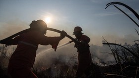 Kebakaran Lahan di Ogan Ilir