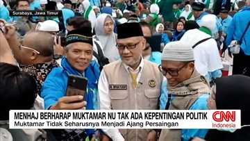 VIDEO: Menhaj Harap Muktamar NU Berlangsung Tanpa Kepentingan Politik