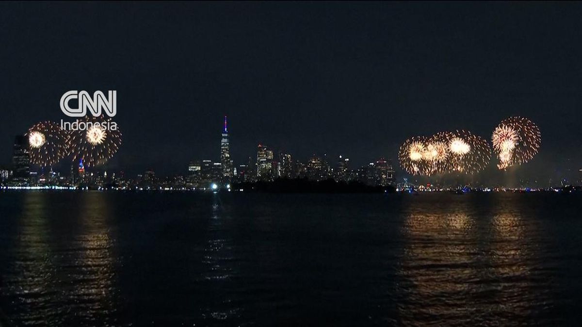 Kemeriahan Langit New York Rayakan HUT ke-250 Amerika Serikat