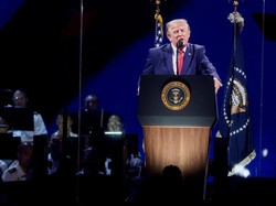 Trump Pidato Hari Kemerdekaan AS: Komunisme Itu Pecundang