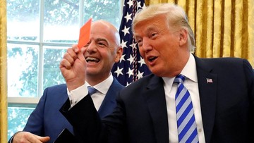 Trump Sumringah Kartu Merah Folarin Balogun Batal: Terima Kasih FIFA!