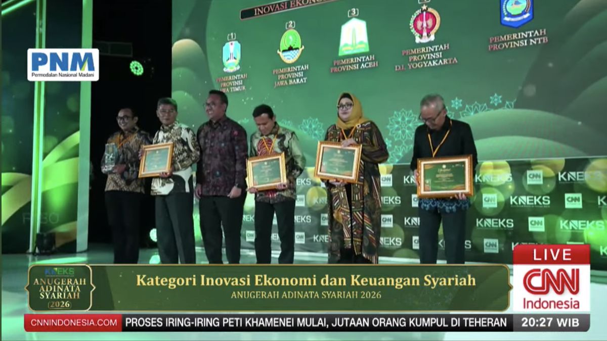 Jatim Raih Adinata Syariah 2026 Berkat Inovasi Ekonomi dan Keuangan