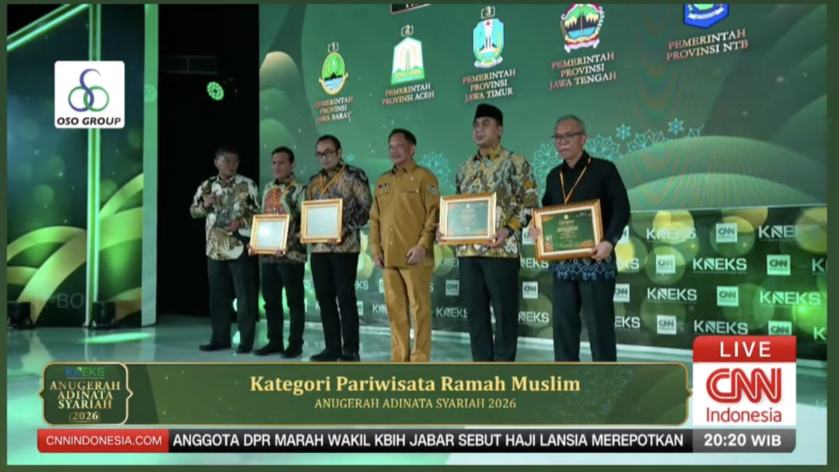 Jabar Sabet Anugerah Adinata Syariah untuk Pariwisata Ramah Muslim