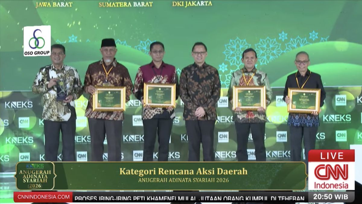 Jabar Raih Anugerah Adinata Syariah untuk Rencana Aksi Daerah Terbaik