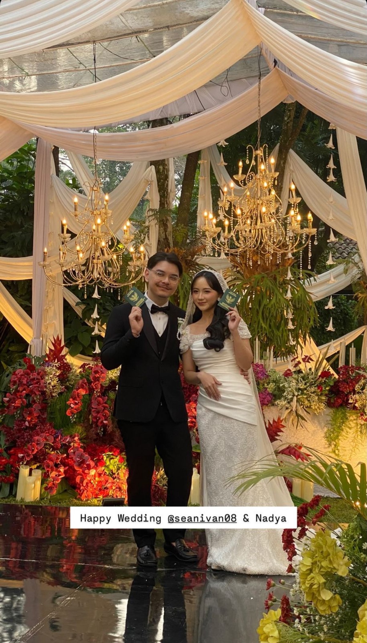 Pernikahan Sean Ivan Adik Irish Bella