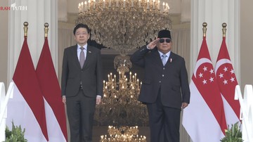 RI dan Singapura Sepakati 26 MoU dalam Pertemuan Prabowo-PM Wong