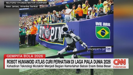 Robot Humanoid Atlas Curi Perhatian di Laga Piala Dunia 2026