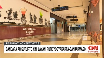 VIDEO: Bandara Adisutjipto Kini Layani Rute Yogyakarta-Banjarmasin