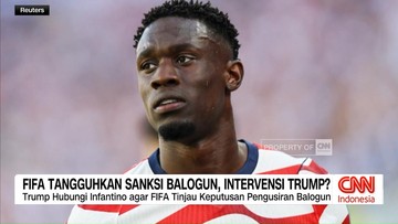 VIDEO: FIFA Tangguhkan Sanksi Balogun, Intervensi Trump?