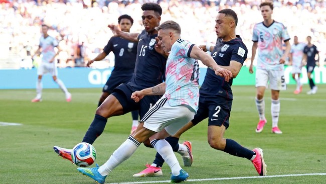 Timnas Belgia menghajar Amerika Serikat di Piala Dunia 2026.