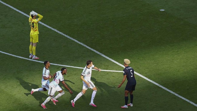 Timnas Belgia menghajar Amerika Serikat di Piala Dunia 2026.