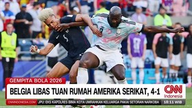 Belgia Hancurkan Amerika Serikat 4-1, Seluruh Tuan Rumah Piala Dunia 2026 Tersingkir!