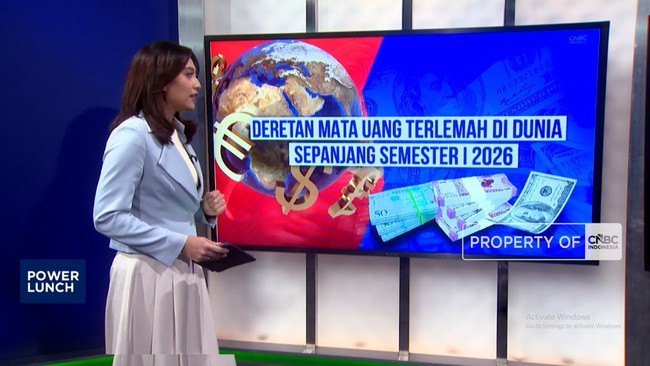 Video: Deretan Mata Uang Terlemah Di Dunia Sepanjang Semester I 2026