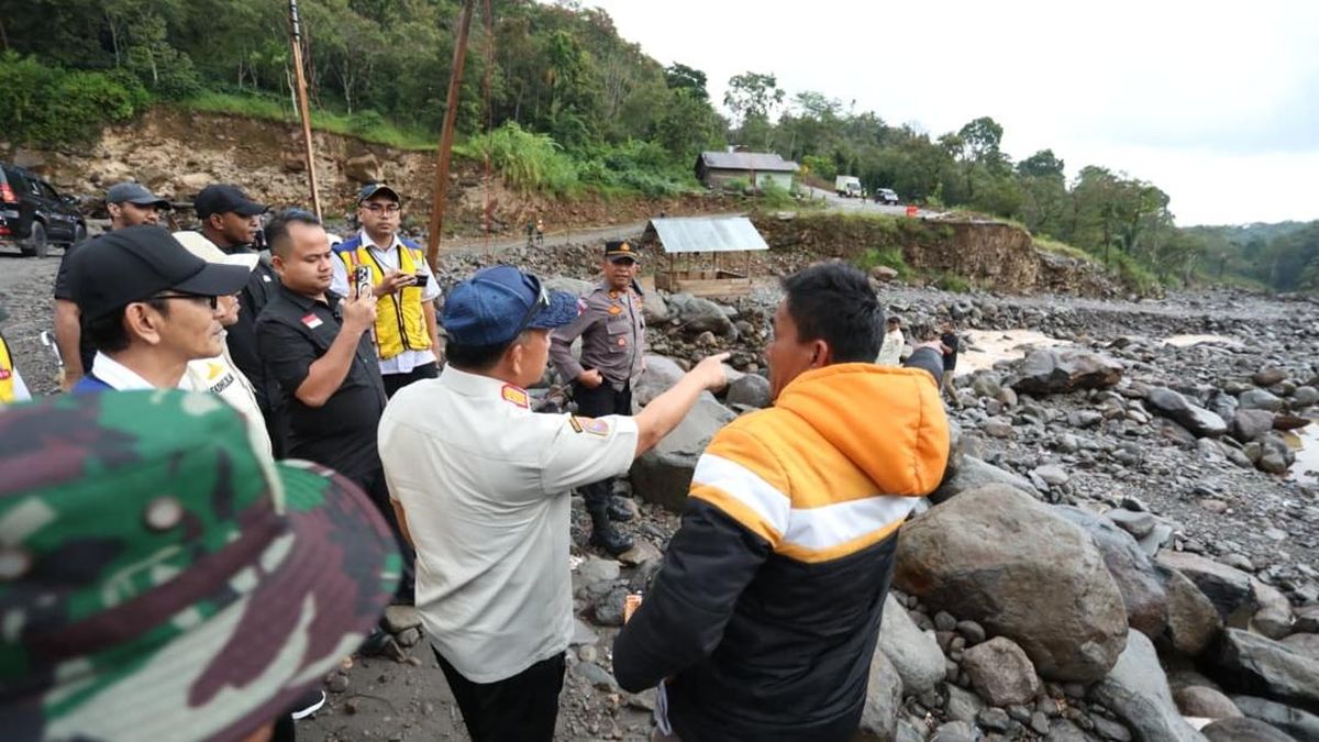 Kasatgas Tinjau Jalan Werlah di Bener Meriah, Siapkan Jalur Alternatif