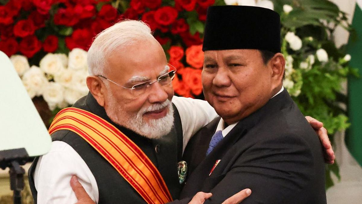 Prabowo Anugerahi PM India Modi Bintang Republik Indonesia Adipurna