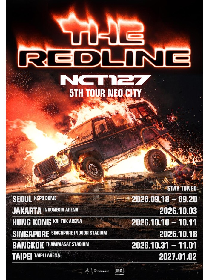 NCT 127 akan menggelar konser 'NEO CITY - THE REDLINE'