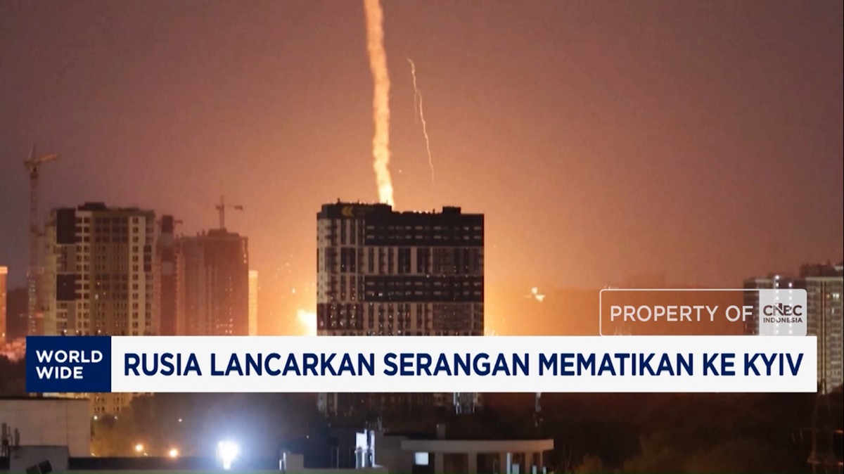 Video: Rusia Lancarkan Serangan Mematikan ke Kyiv
