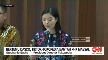 VIDEO: Bertemu Dasco, TikTok-Tokopedia Bantah PHK Massal