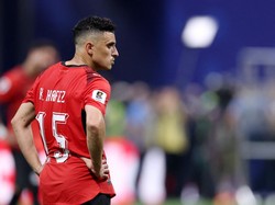 Soccer Football - FIFA World Cup 2026 - Round of 16 - Argentina v Egypt - Atlanta Stadium, Atlanta, Georgia, U.S. - July 7, 2026 Egypt's Karim Hafez looks dejected after the match as Egypt are eliminated from the World Cup IMAGN IMAGES via Reuters/Br