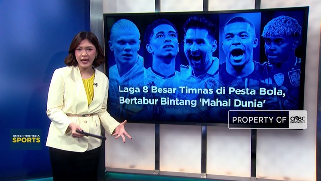 Video: Laga 8 Besar Timnas di Pesta Bola Bertabur Bintang Mahal Dunia