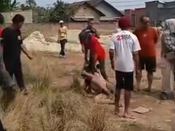 Pria Kepergok Curi Motor di Lampung, Diamuk Massa hingga Kritis