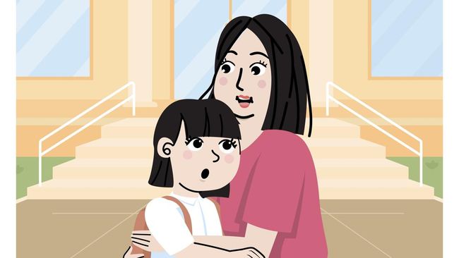 Masuk Sekolah Hari Pertama: Ini 4 Cara Aatasi Anak Sulit Pisah dari Bunda