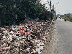 Miris! Taman Indah di Bekasi Berubah Jadi TPS Liar