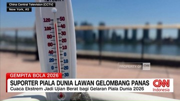 VIDEO: Suporter Piala Dunia Lawan Gelombang Panas