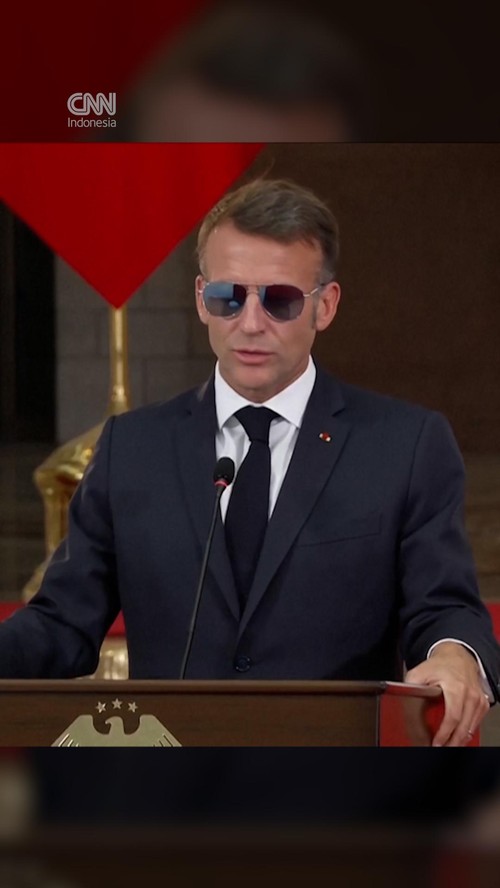 Kata-kata Macron soal Ledakan Bom Dekat Hotelnya di Suriah