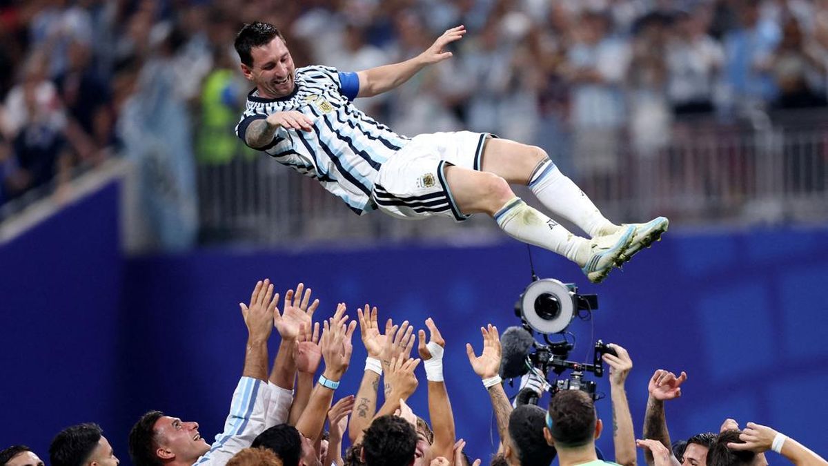 Jersey Spesial Perpisahan Lionel Messi di Timnas Argentina