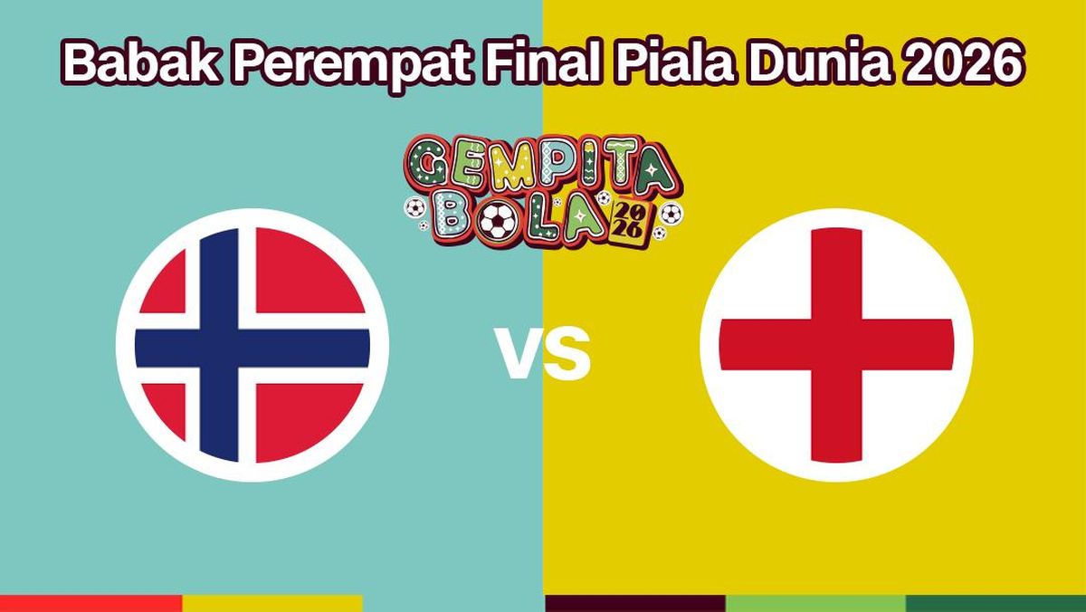 LIVE REPORT: Norwegia vs Inggris di Piala Dunia 2026
